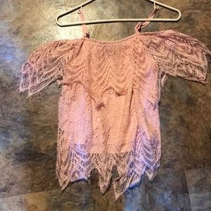 Off the shoulder tank top/T-shirt